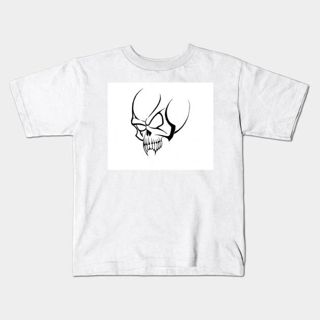 Skull Kids T-Shirt by equiliser